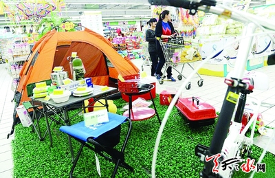 天水消费市场“春”潮涌动 健身户外消费回暖，户外用品销售升温